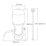 Vinaera Vinaera Pro MV7R 可調節式電子醒酒器 (專業版) (紅色)